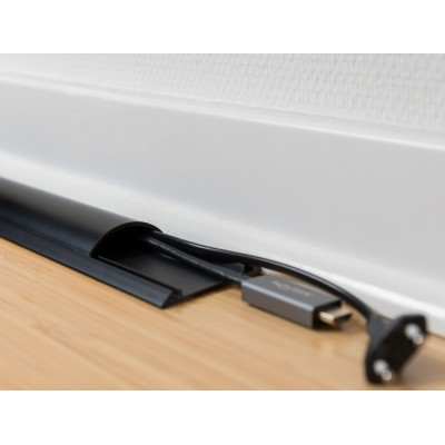 Delock Cable Duct self-adhesive 50 x 12 mm - length 1 m black 2