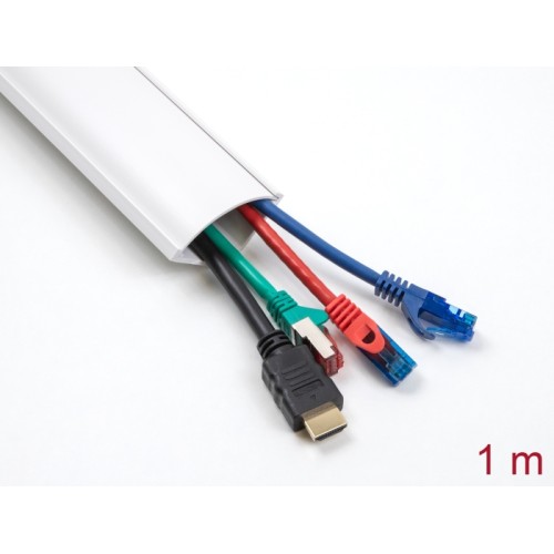 Delock Corner Duct self-adhesive 56 x 32 mm - length 1 m white