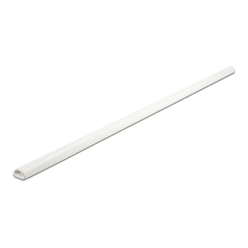 Delock Cable Duct Mini self-closing self-adhesive 15 x 11 mm - length 1 m white