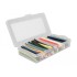 Delock Heat shrink tube assortment box, shrinkage ratio 2:1, assorted colours 196 pieces