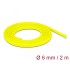 Delock Braided Sleeve stretchable 2 m x 6 mm yellow
