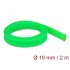Delock Braided Sleeve stretchable 2 m x 19 mm green
