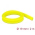 Delock Braided Sleeve stretchable 2 m x 19 mm yellow