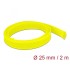 Delock Braided Sleeve stretchable 2 m x 25 mm yellow