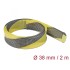 Delock Braided Sleeve stretchable 2 m x 38 mm black-yellow