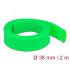 Delock Braided Sleeve stretchable 2 m x 38 mm green