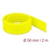Delock Braided Sleeve stretchable 2 m x 50 mm yellow