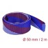 Delock Braided Sleeve stretchable 2 m x 50 mm blue-red-white