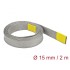 Delock Braided sleeve for EMC shielding stretchable 2 m x 15 mm