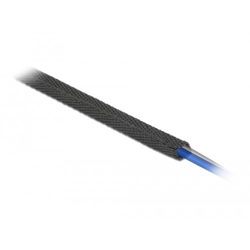 Delock Fabric heat shrink tube 2 m x 6 mm shrinkage ratio 2:1 black