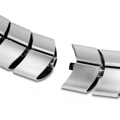 Delock Cable Duct for desk 740 x 75 mm height adjustable silver 2