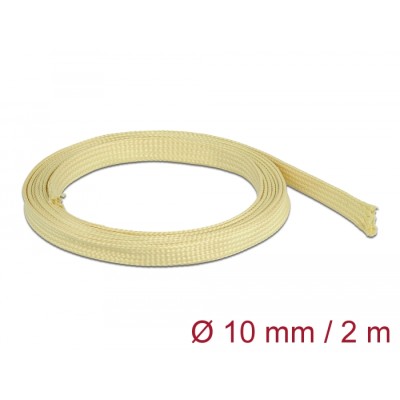 Delock Braided Sleeve made of aramid fibers 2 m x 10 mm