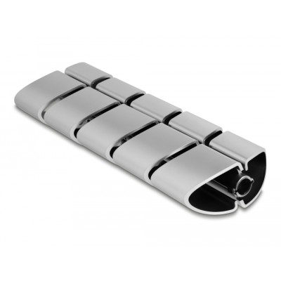 Delock Mounting element for cable duct 75 x 45 mm 5 pieces silver