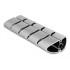 Delock Mounting element for cable duct 75 x 45 mm 5 pieces silver