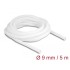 Delock Braided Sleeve self-closing 5 m x 9 mm white