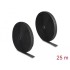 Delock Heavy-duty Hook-and-Loop tape L 25 m x W 25 mm black