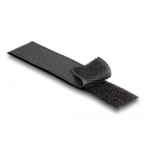 Delock Heavy-duty Hook-and-Loop tape L 25 m x W 25 mm black