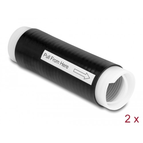 Delock Cold Shrink Tube 35 mm x 130 mm 2 pcs black