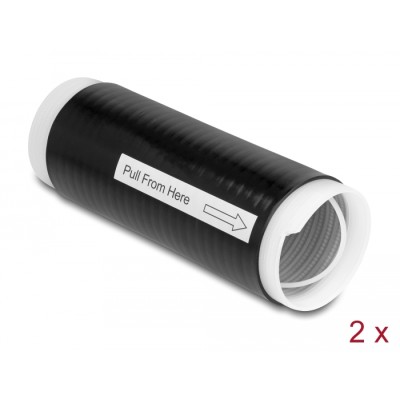 Delock Cold Shrink Tube 45 mm x 130 mm 2 pcs black