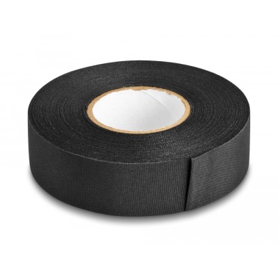 Delock Cloth Tape 25 m x 25 mm untearable self-adhesive black
