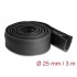 Delock Cable sleeve neoprene flexible with zip 3 m x 100 mm black