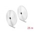 Delock Heavy-duty Hook-and-Loop tape L 25 m x W 20 mm white