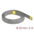 Delock Braided Sleeve for EMI shielding stretchable 2 m x 20 mm