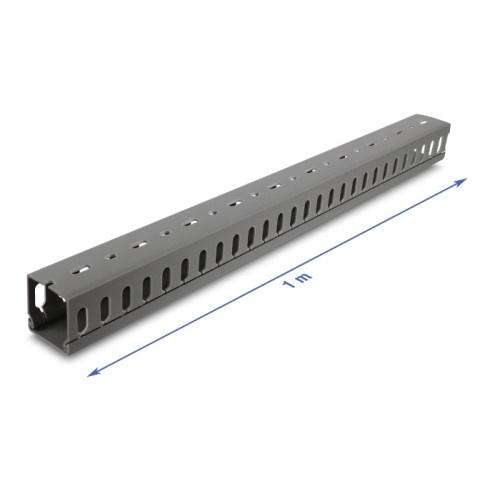 Delock Wiring Duct 40 x 40 mm - length 1 m grey