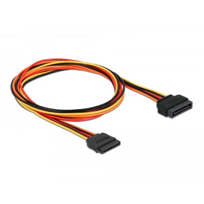 Delock Extension Cable Power SATA 15 Pin male > SATA 15 Pin female 100 cm 2