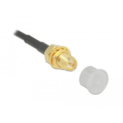 Delock Dust Cover for SMA plug 10 pieces transparent