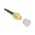Delock Dust Cover for SMA plug 10 pieces transparent