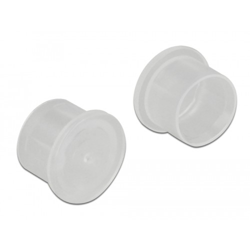 Delock Dust Cover for SMA plug 10 pieces transparent