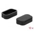 Delock Dust cover for D-Sub 9 / D-Sub VGA-HD 15 male 10 pieces black