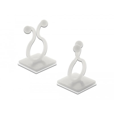 Delock Cable drill with adhesive socket, inner Ø 13.8 mm, natural 10 pieces 2