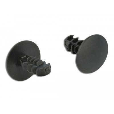 Delock Fir tree clip black 10 pieces 2