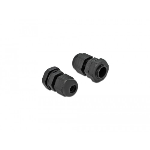 Delock Cable Gland PG7 10 pieces black