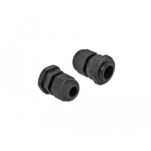 Delock Cable Gland PG9 10 pieces black