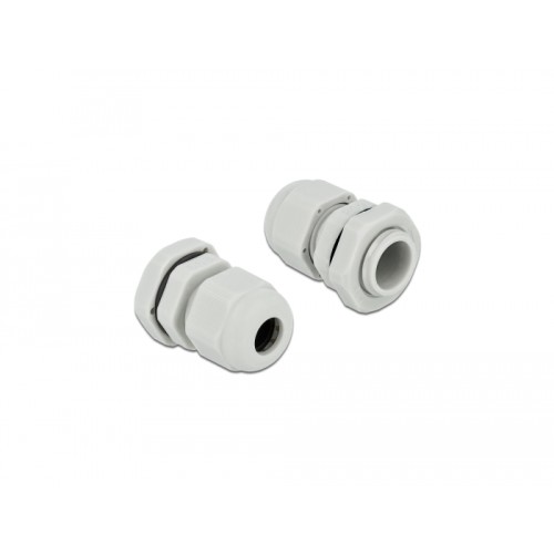 Delock Cable Gland PG9 10 pieces grey