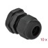 Delock Cable Gland PG11 10 pieces black