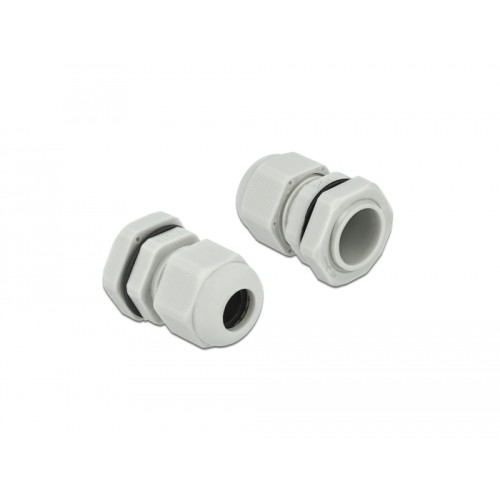Delock Cable Gland PG11 10 pieces grey