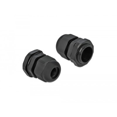 Delock Cable Gland PG13.5 10 pieces black 2
