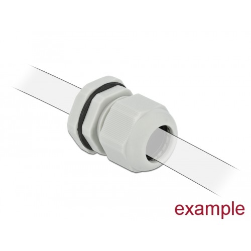 Delock Cable Gland PG13.5 10 pieces grey