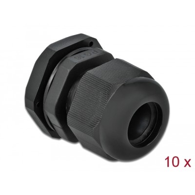 Delock Cable Gland PG16 10 pieces black