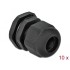 Delock Cable Gland PG16 10 pieces black