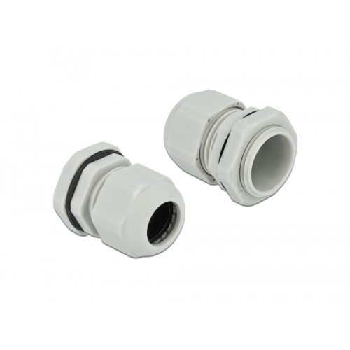 Delock Cable Gland PG19 10 pieces grey