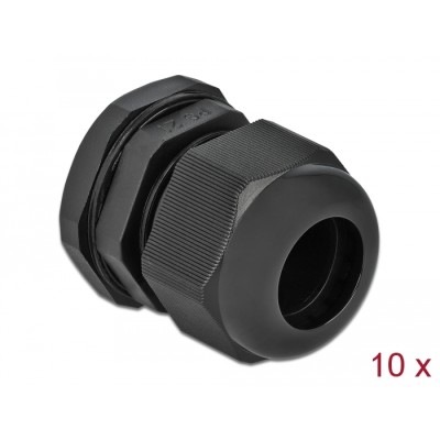 Delock Cable Gland PG21 10 pieces black