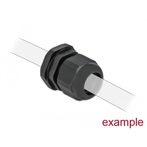 Delock Cable Gland PG25 10 pieces black