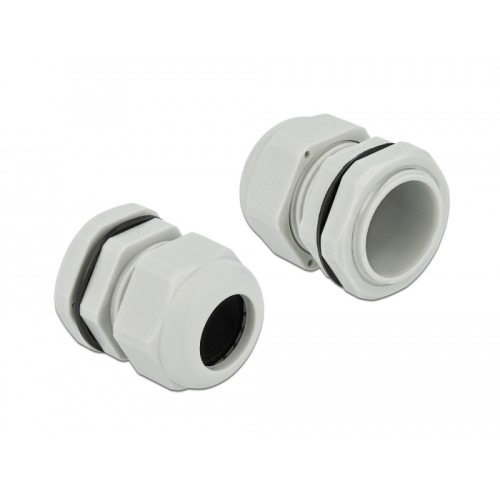 Delock Cable Gland PG25 10 pieces grey