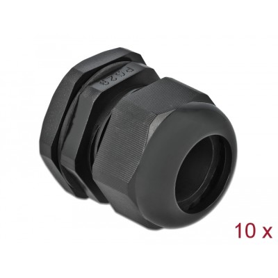 Delock Cable Gland PG29 10 pieces black