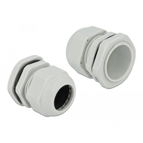 Delock Cable Gland PG29 10 pieces grey